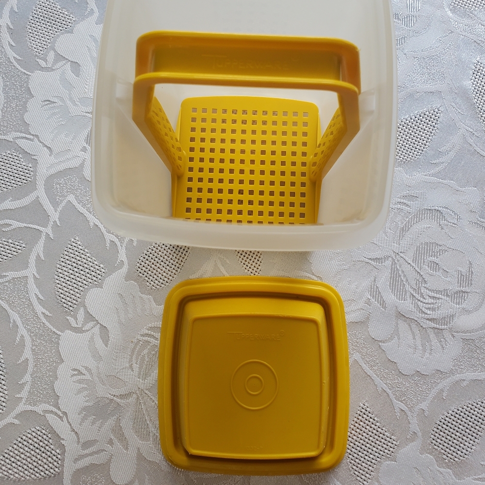 Tupperware Pick-a-Deli Pickle Strainer